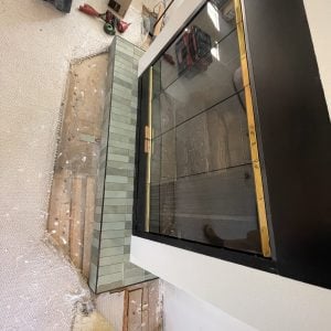 Fireplace Tiling and Mantle Installation in Portland